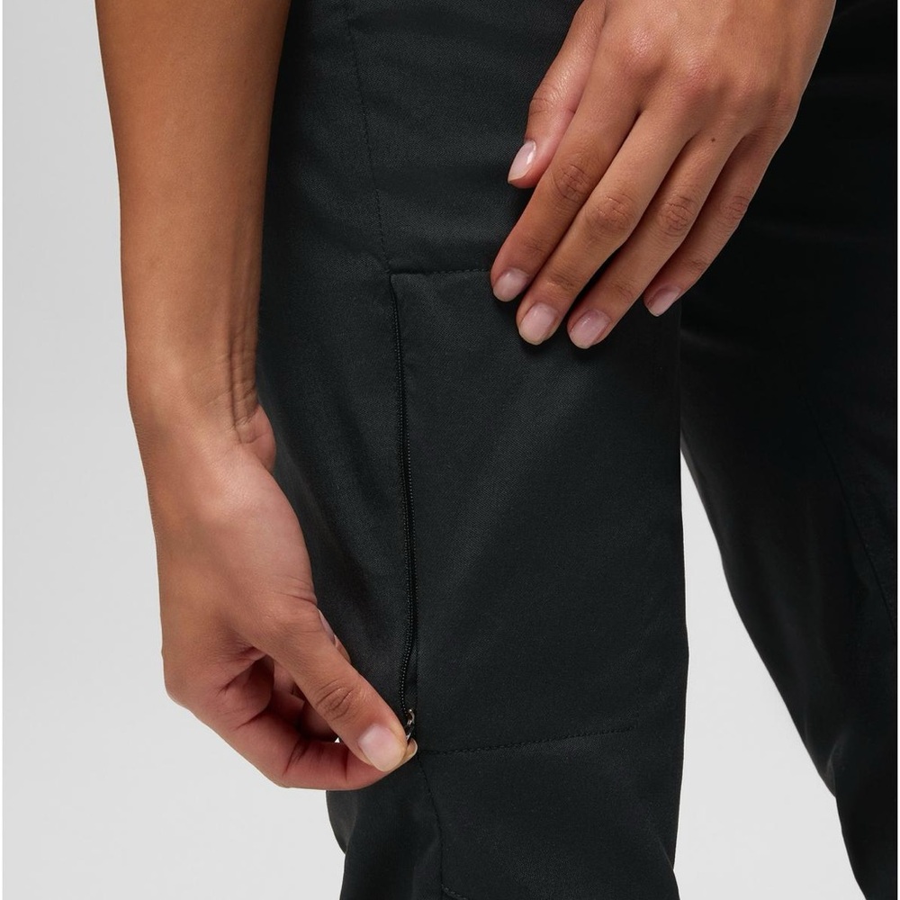 PrAna Women's Halle Pants W4HARG113 Hiking Roll Up Outdoor Stretch Black Size 6 - Picture 14 of 14